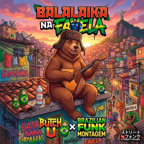 Обложка «Balalaika na Favela»